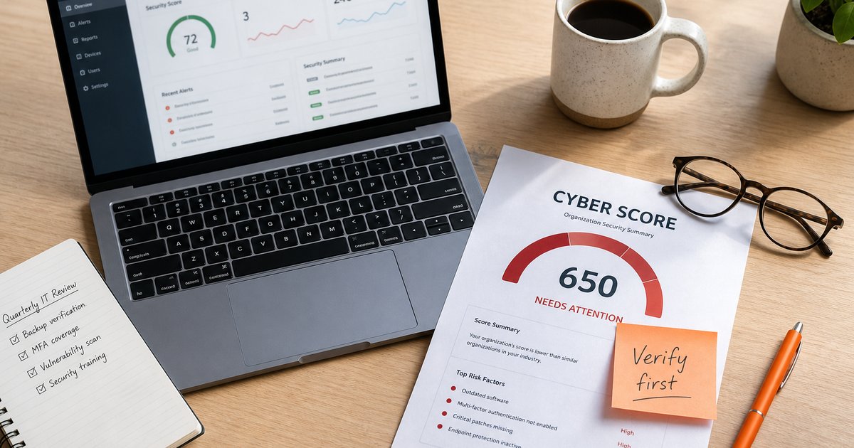Got a Scary Cybersecurity Report? Here's What It Actually Measured